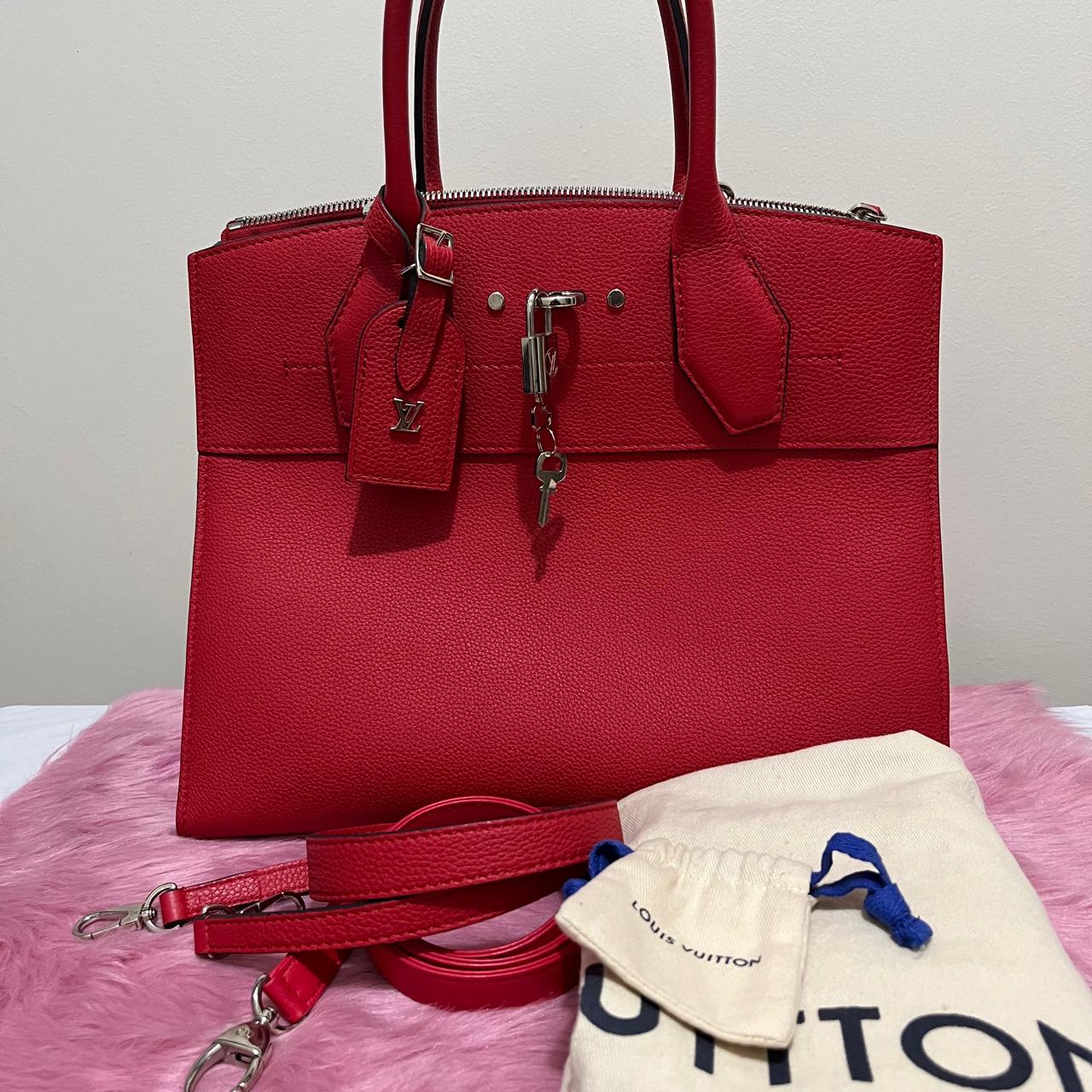Louis Vuitton City Steamer PM Red