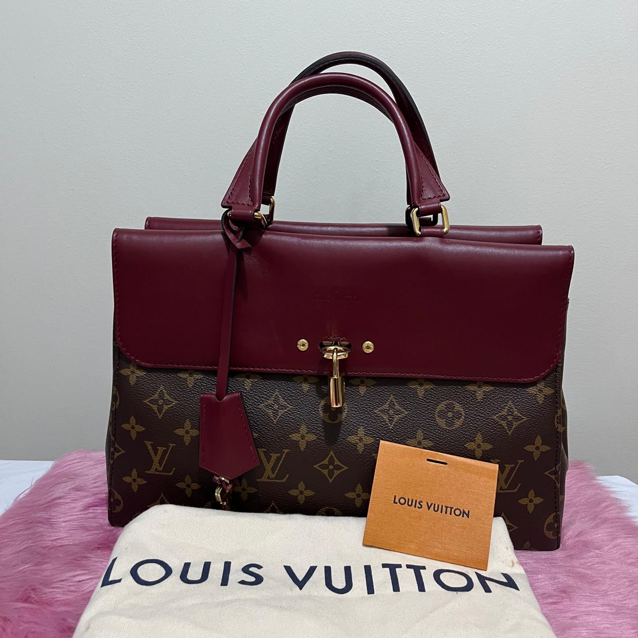 Louis Vuitton Venus Monogram Canvas Burgundy – 9.4"H x 13.4"L x 5.5"W