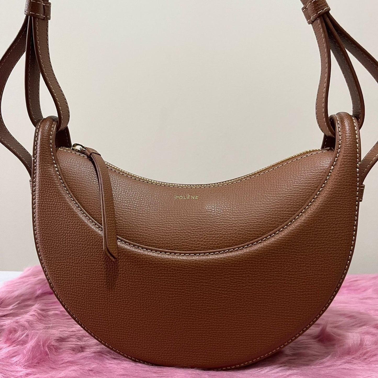 Polène Numéro Dix Brown – 6.5"H x 9.5"L x 2.8"W