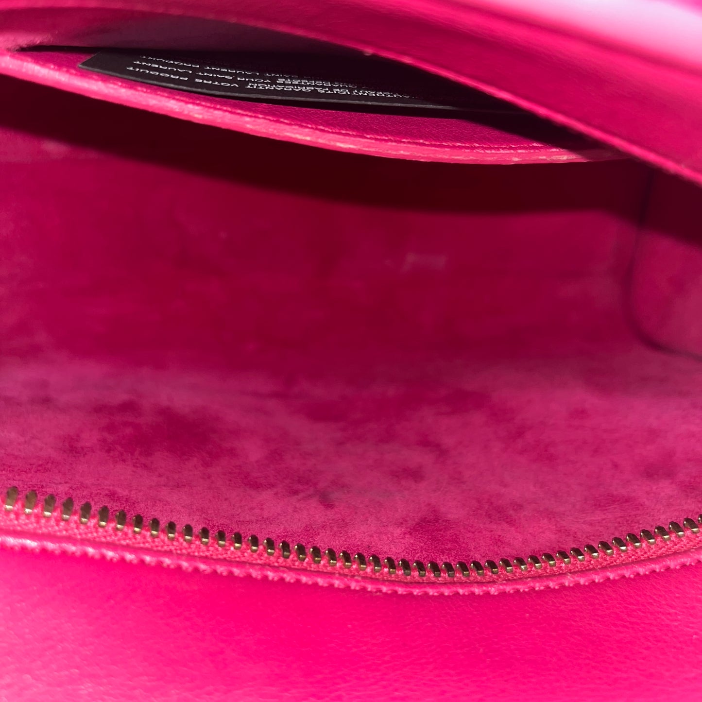 YSL Cabas Chyc Small Hot Pink – 8"H x 10"L x 3"W