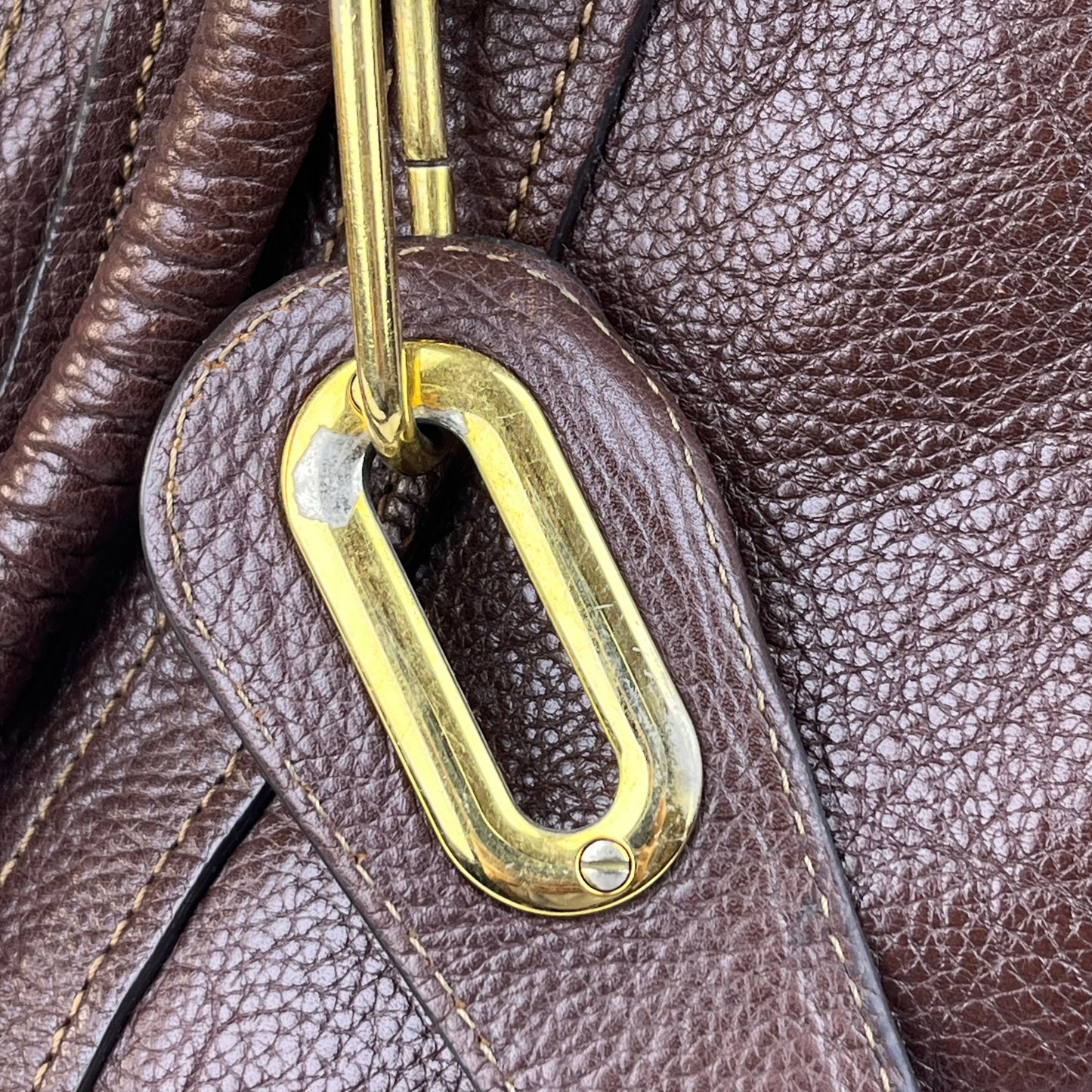 Chloé Paraty Medium Brown – 9.5"H x 15"L x 6"W