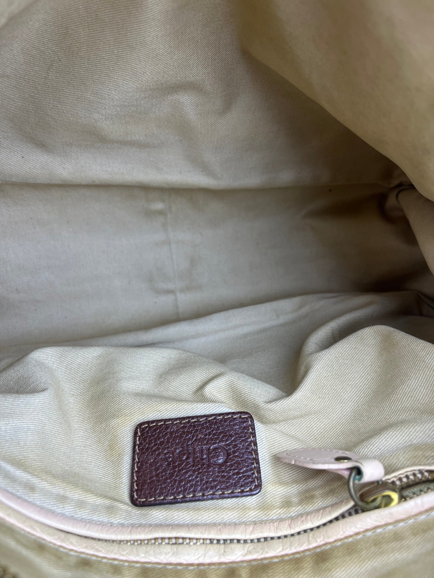 Chloé Paraty Medium Brown – 9.5"H x 15"L x 6"W
