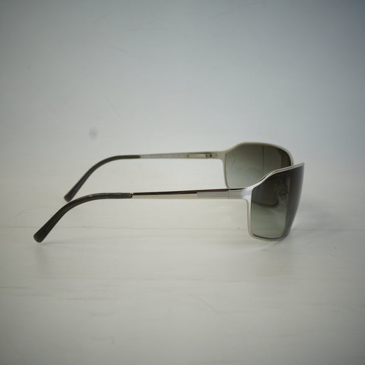 Prada Silver-Tone Metal Frame Sunglasses
