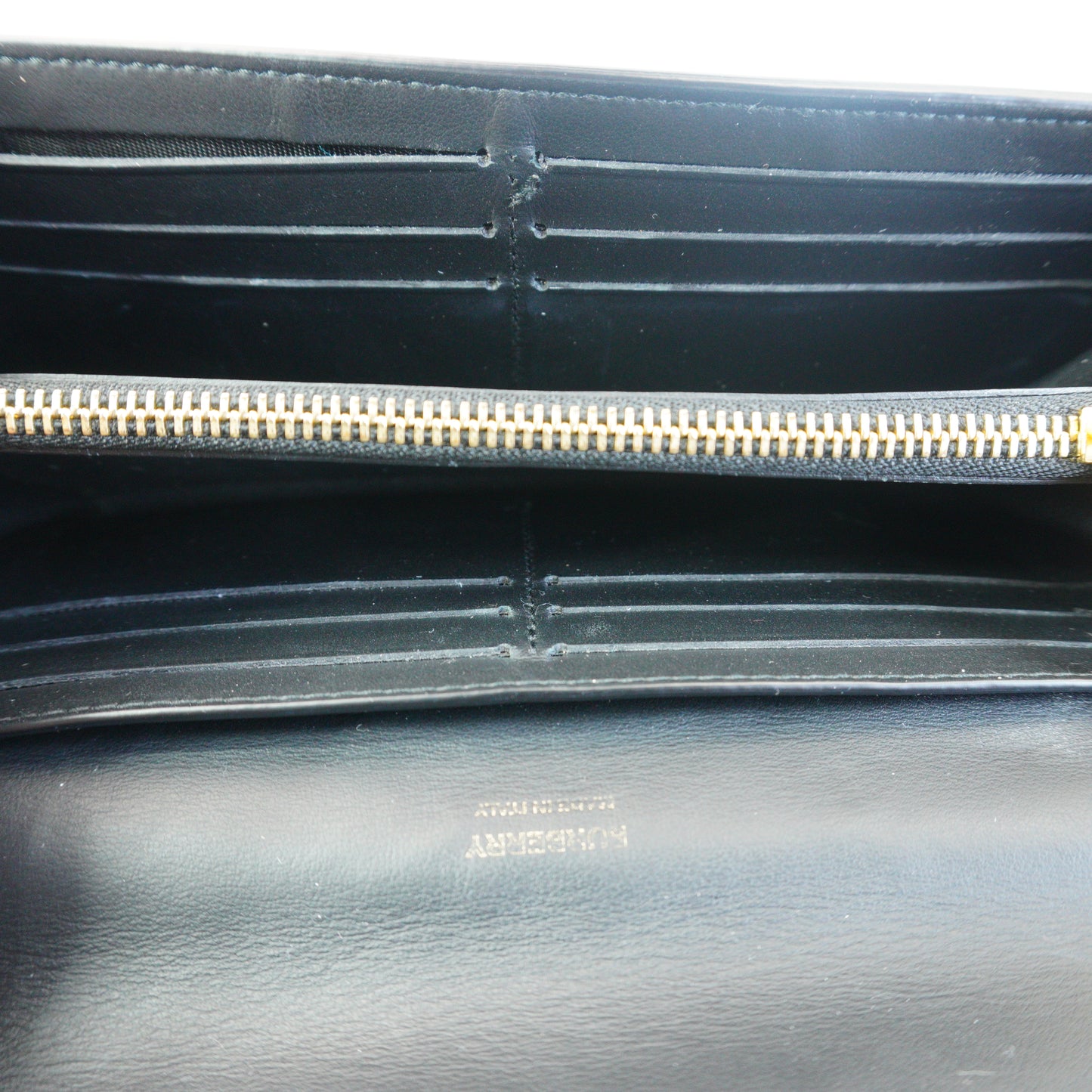Burberry Lola Quilted Leather Continental Black Wallet