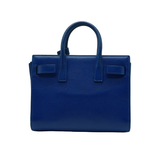 YSL Sac De Jour Blue Small GHW