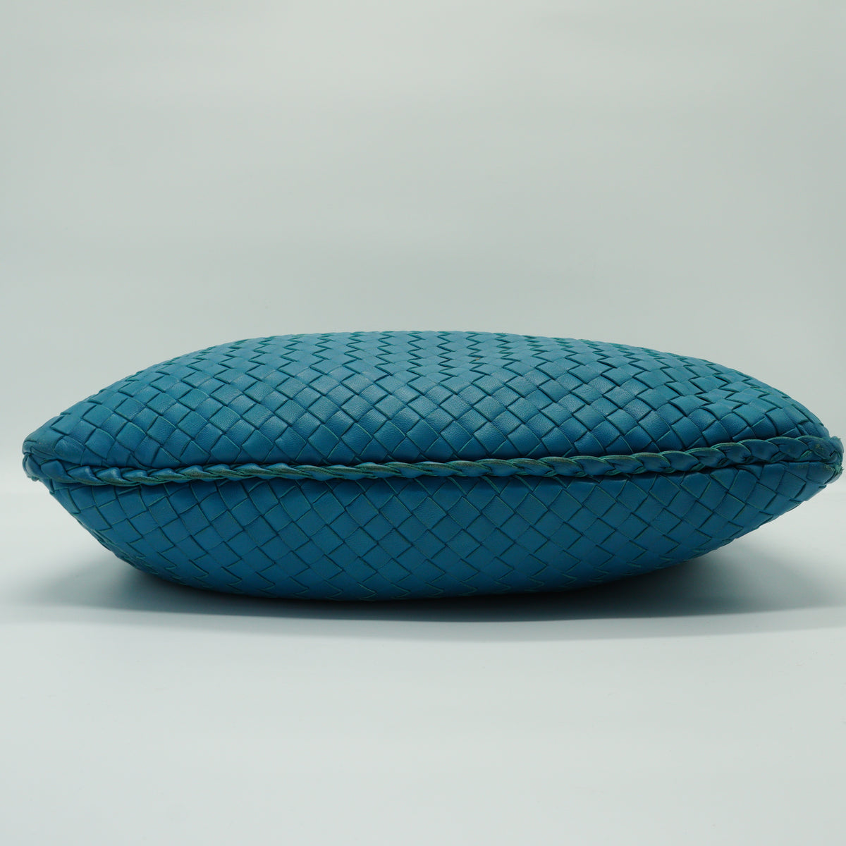 Bottega Veneta Hobo Nappa Intrecciato Medium Turquoise