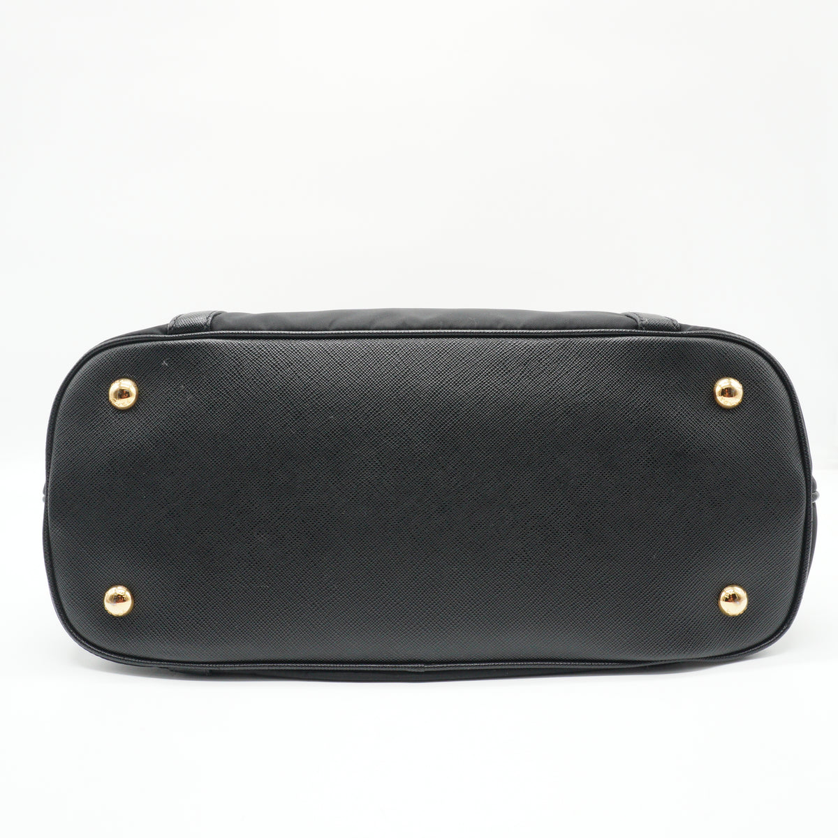 Prada Tessuto Nlyon Saffiano Dome GHW Medium