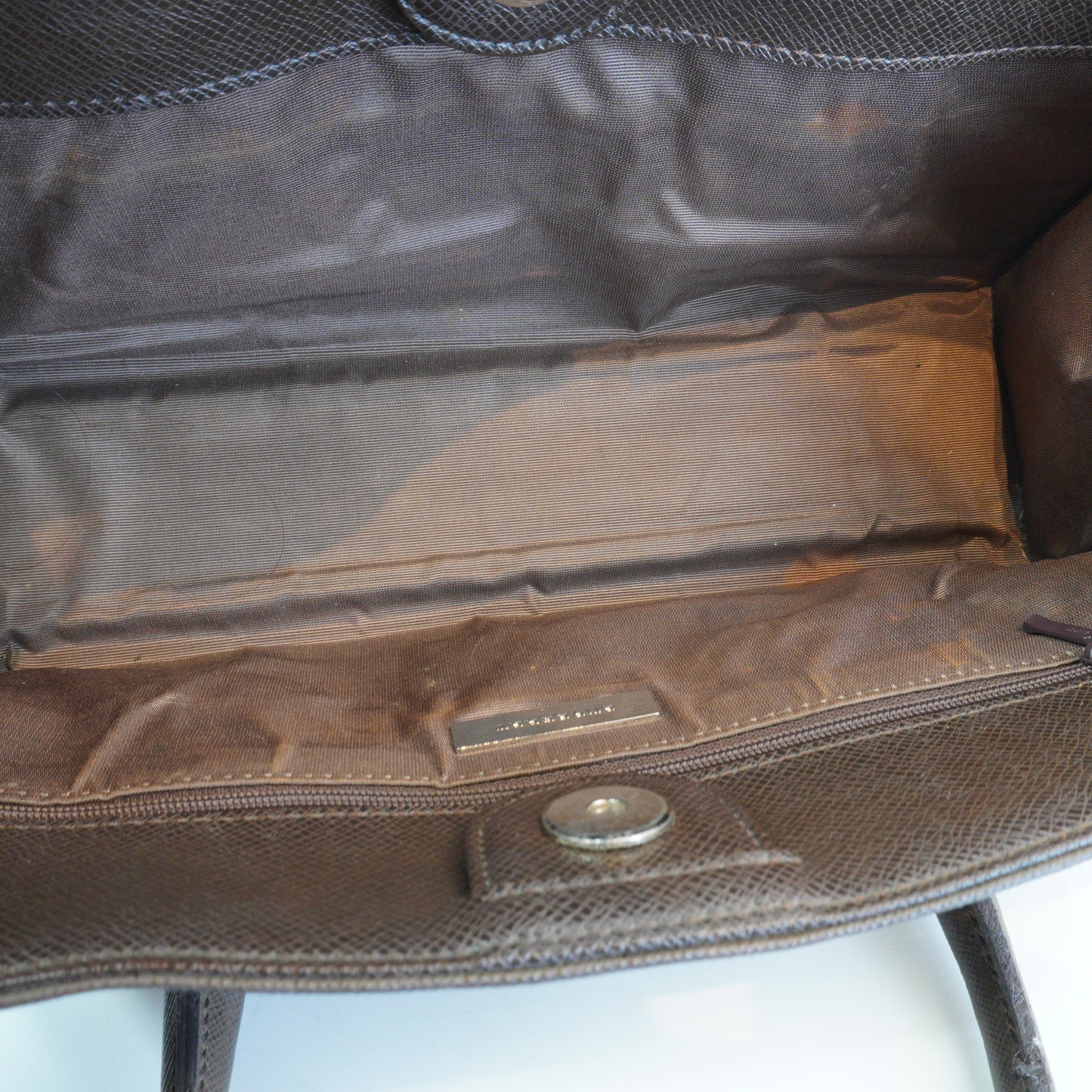 Burberry Nova Check Horizontal Tote Bag SHW