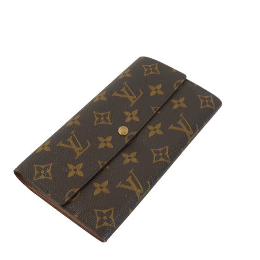 Louis Vuitton Monogram Canvas Wallet GHW