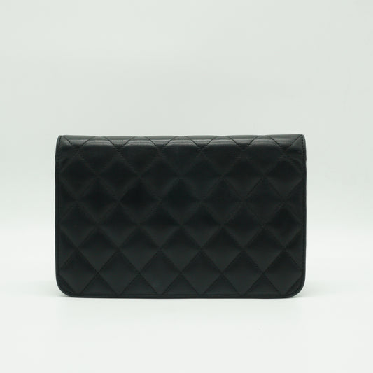 Chanel Cambon Ligne WOC Lambskin Black SHW