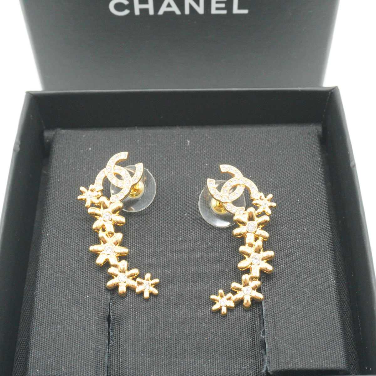 Chanel Ear Climber / Crawler Earrinngs