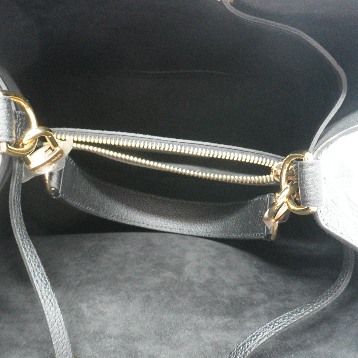 Louis Vuitton NeoNoe Monogram Empreinte MM Black GHW