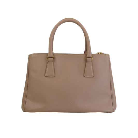 Prada Beige Saffiano GHW Medium