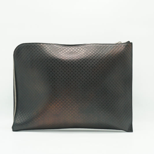 Gucci Portfolio case Diamante Pattern Large GHW