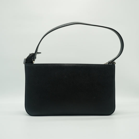 Burberry Novatec leather shoulder bag SHW