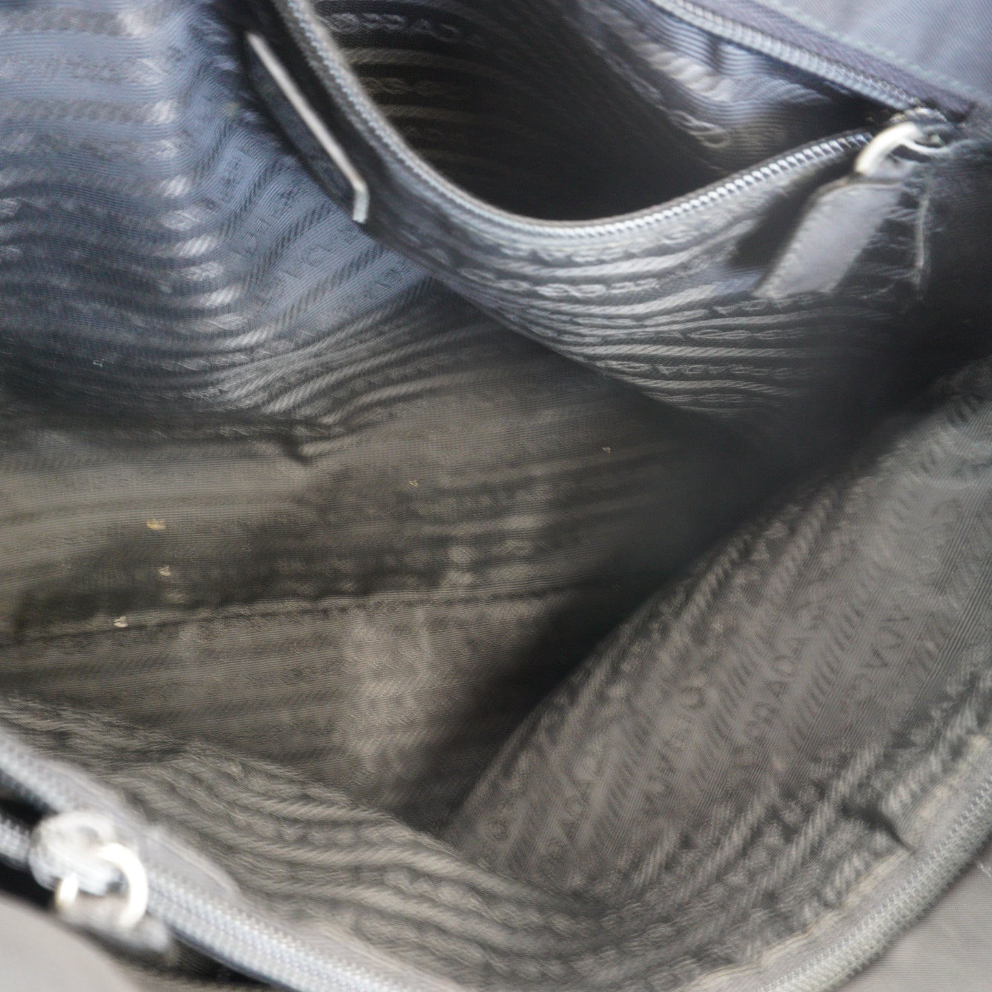 Prada Tessuto Nylon Triangle Logo