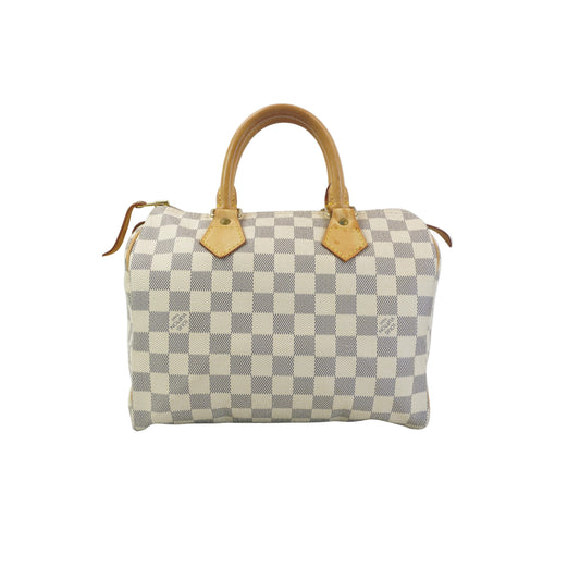Louis Vuitton Damier Azur Speedy 25 GHW