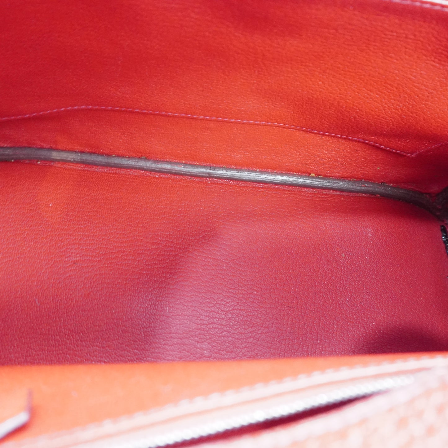 Hermes BIRKIN 30 CLEMENCE, RED