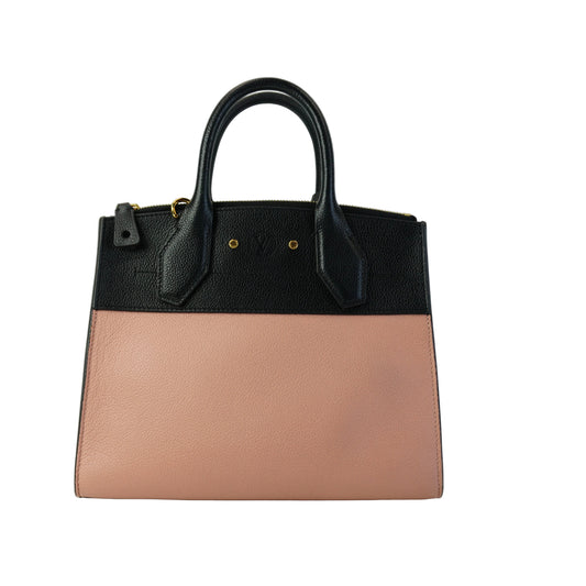 Louis Vuitton City Steamer Black/Pink Medium GHW