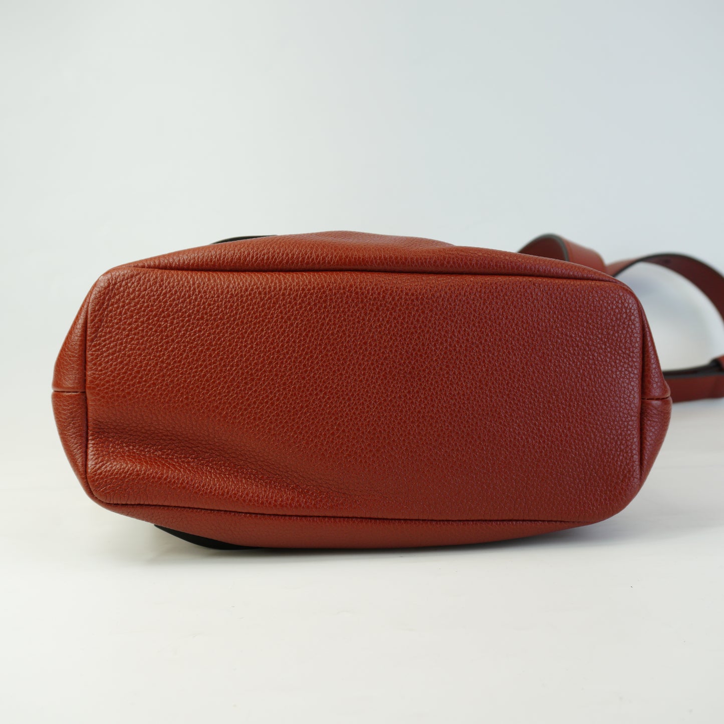 Chloe Small Daria Leather Bag In brown GHW