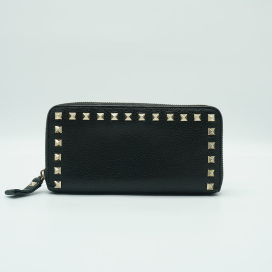 Valentino Long Zip Around Wallet