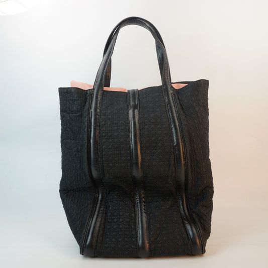 Dior Karenina Nylon Tote Black GHW