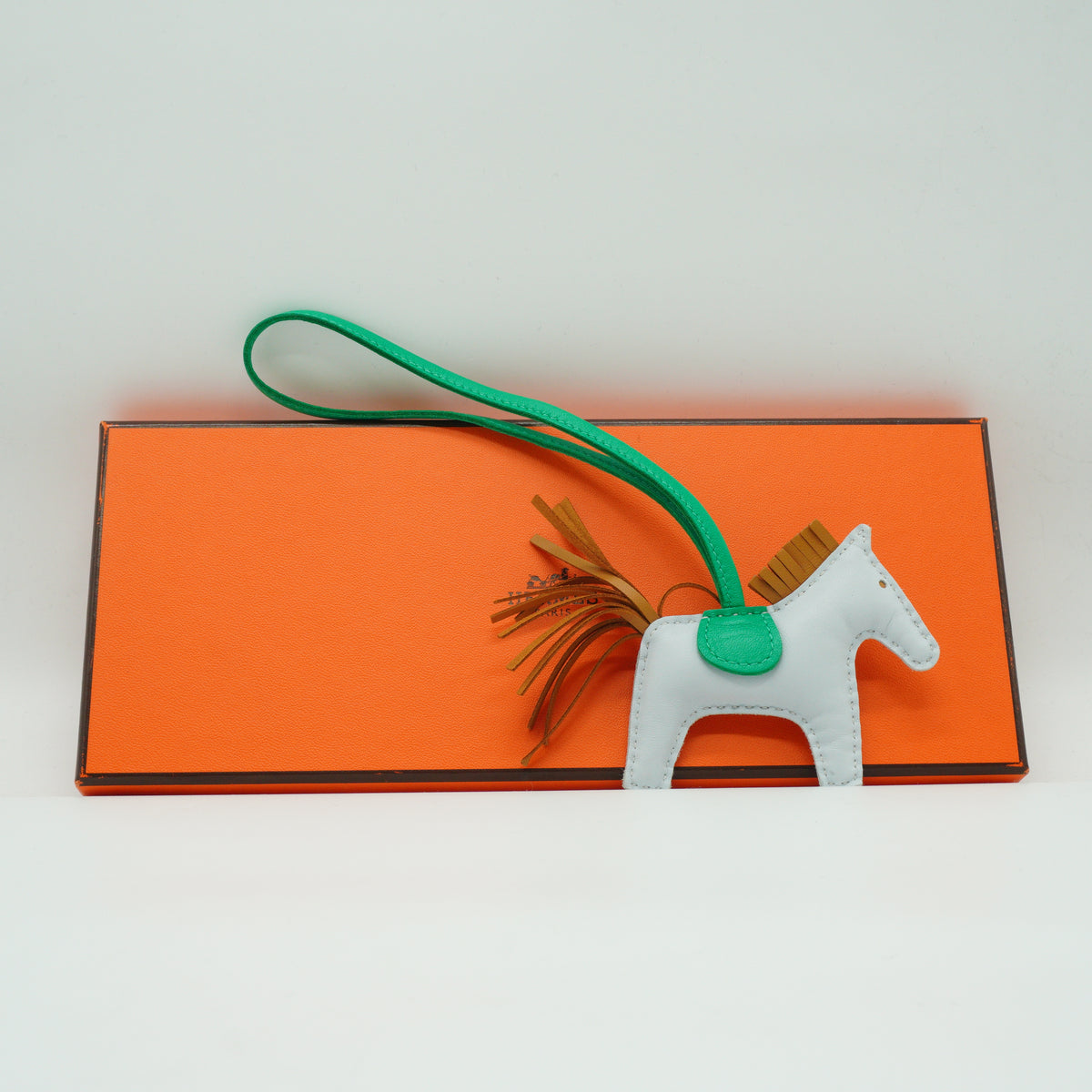 Hermes Rodeo PM Bag Charm (Mustard, Off White, Pink)