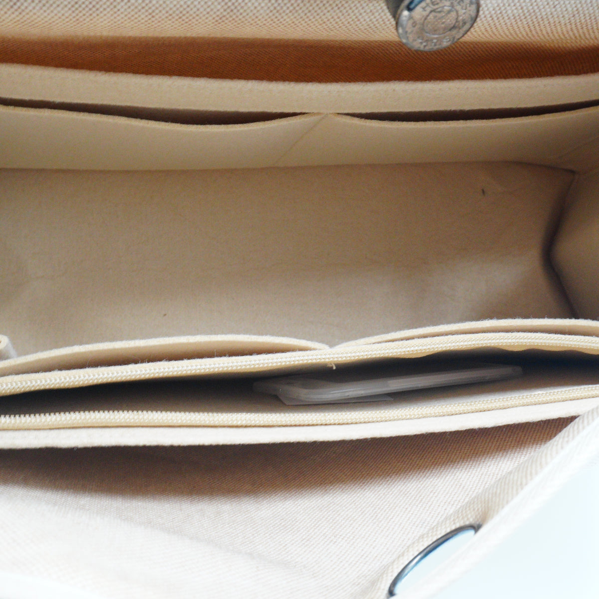 Hermes Herbag Beige Large SHW
