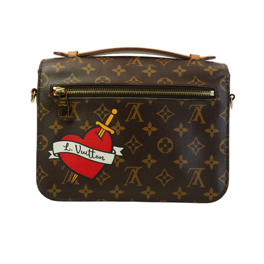 Louis Vuitton Patches Pochette Metis GHW Small