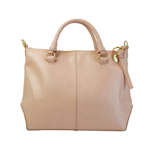 Chloe Emy Shoulder Bag Pink Medium GHW
