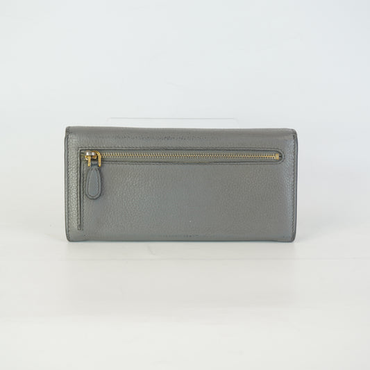Prada Daino Continental Wallet GHW Large