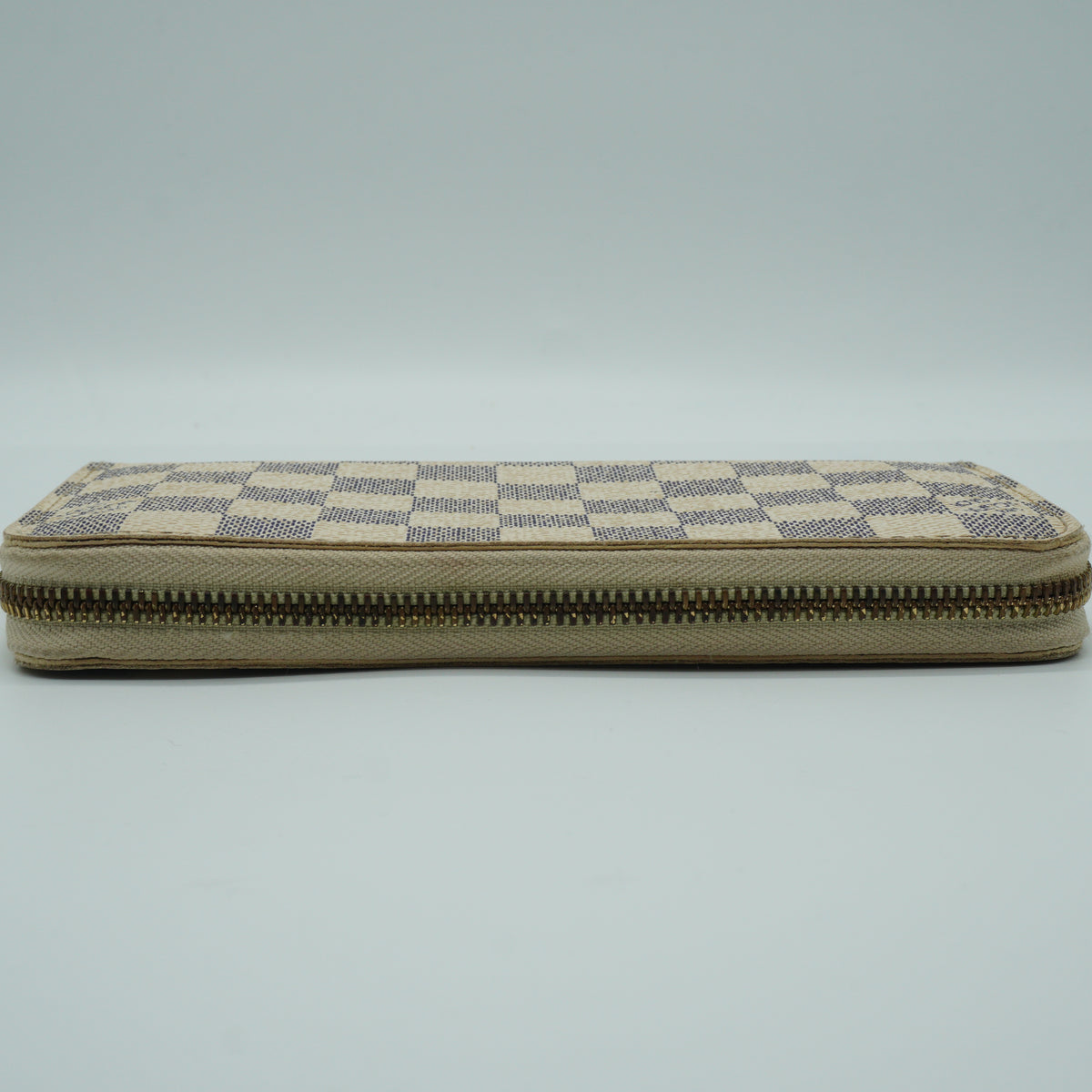 Louis Vuitton Zippy Wallet Damie Azur GHW