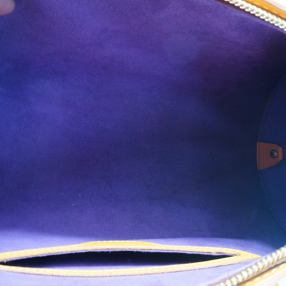 Louis Vuitton Epi Soufflot Handbag Yellow GHW Medium