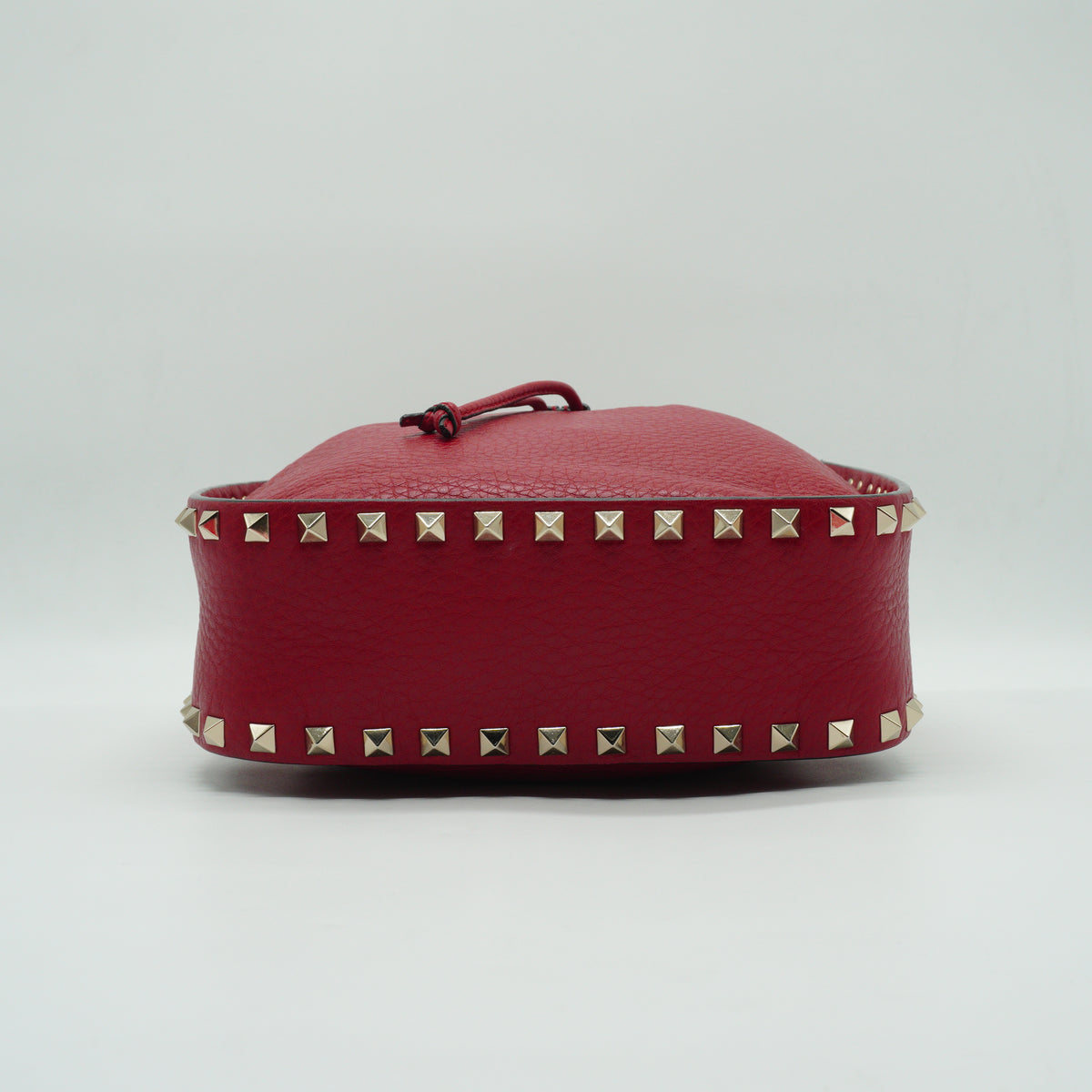 Valentino Rockstud Tote Bag Red GHW Small