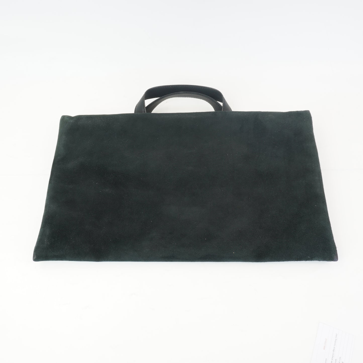 Loewe Suede anagram Black handbag SHW