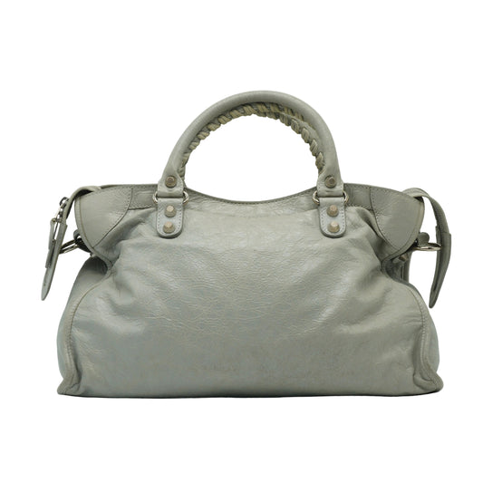 Balenciaga Light Grey Le City Large SHW