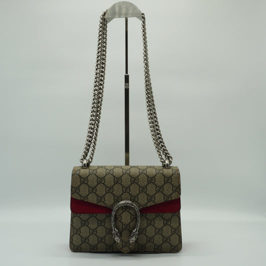 Gucci Dionysus GG Supreme shoudler bag Mini SHW
