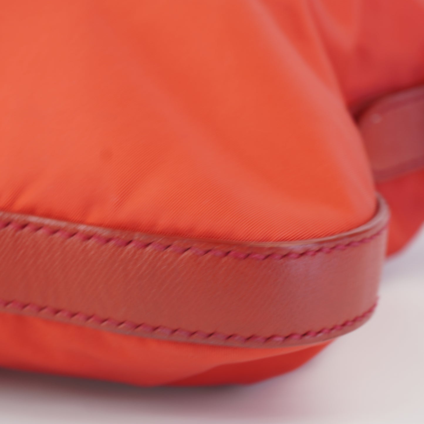 Prada Nylon Shoulder Bag Red