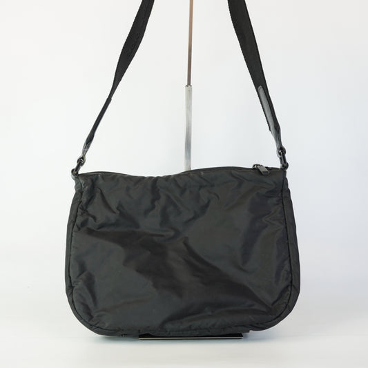 Dior Homme Nylon Saddle Messenger Black