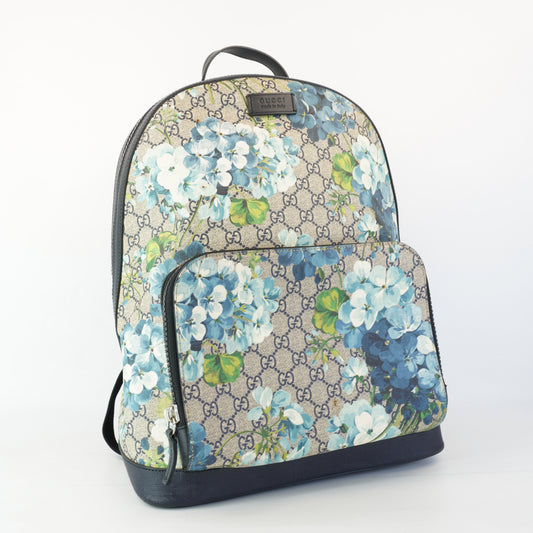 Gucci Blooms Supreme Canvas Backpack
