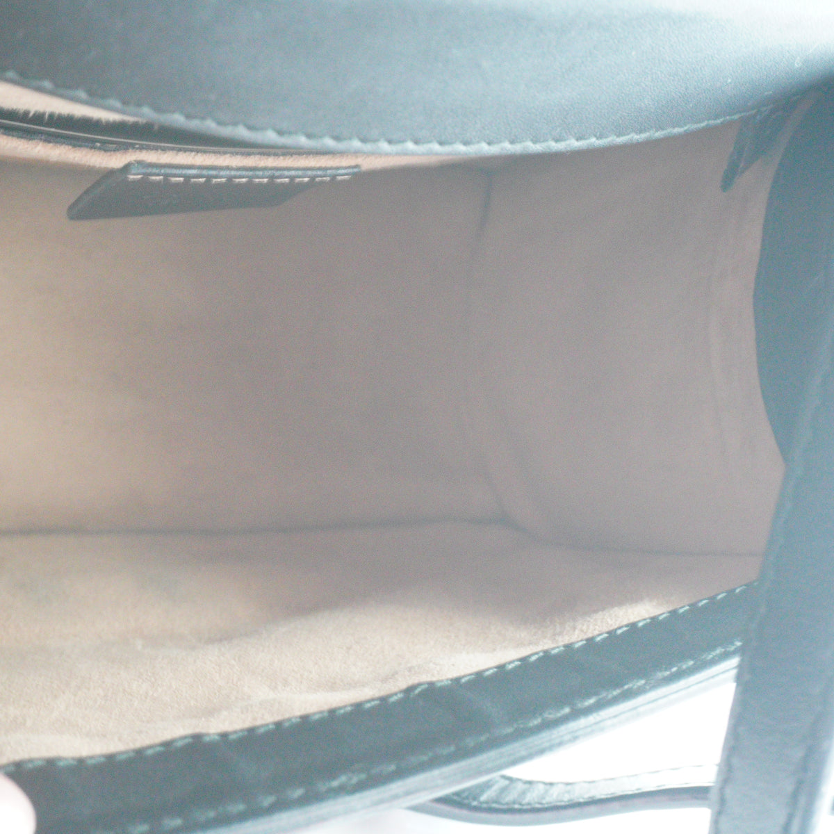 Gucci Sylvie Leather Mini Black Bag GHW