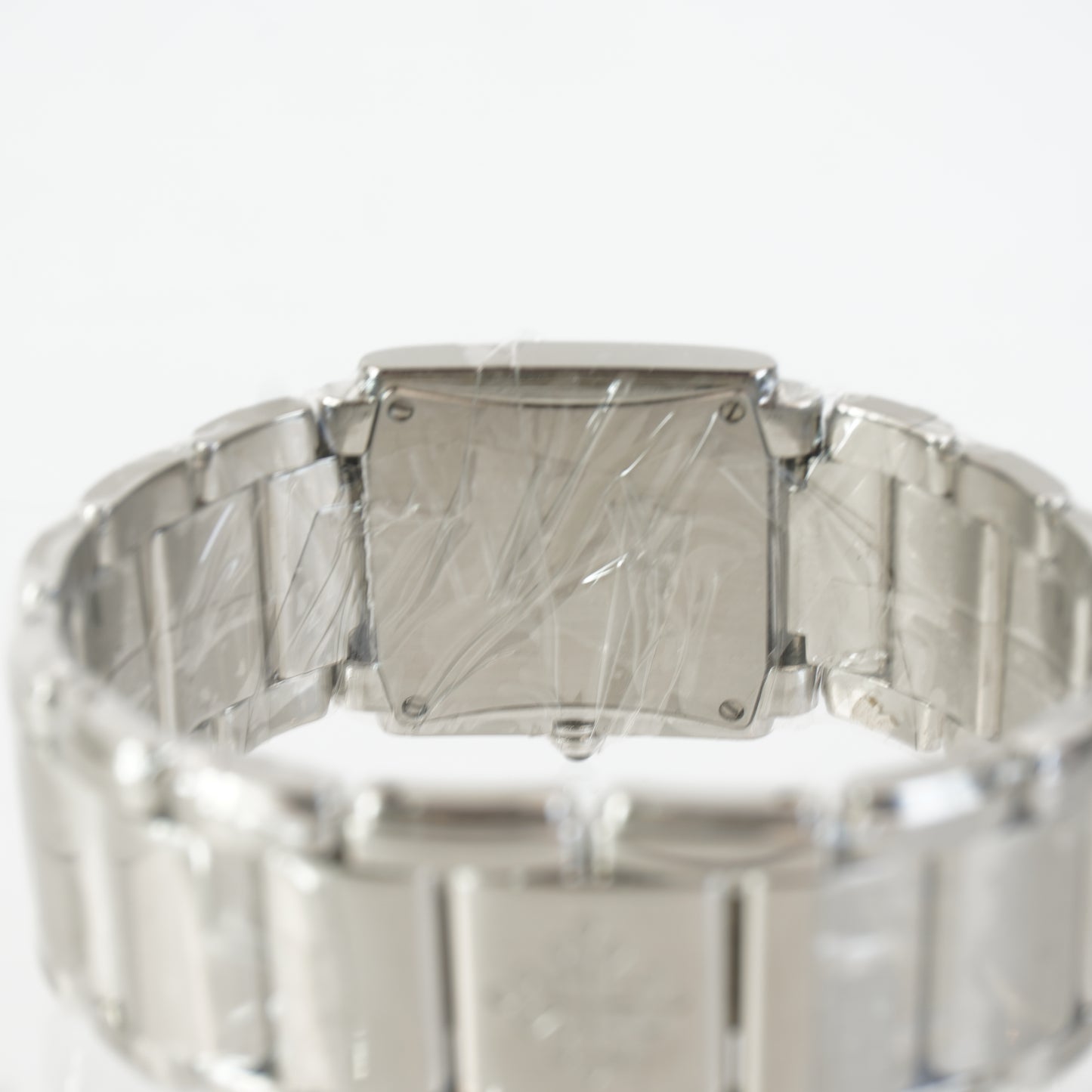 PATEK '24 WHITE DIAL W/ DIAMONDS ALL STEEL BRACELET REF: 4910/1A-011 / 3596143/4857533 CERTIFICATE, BOX