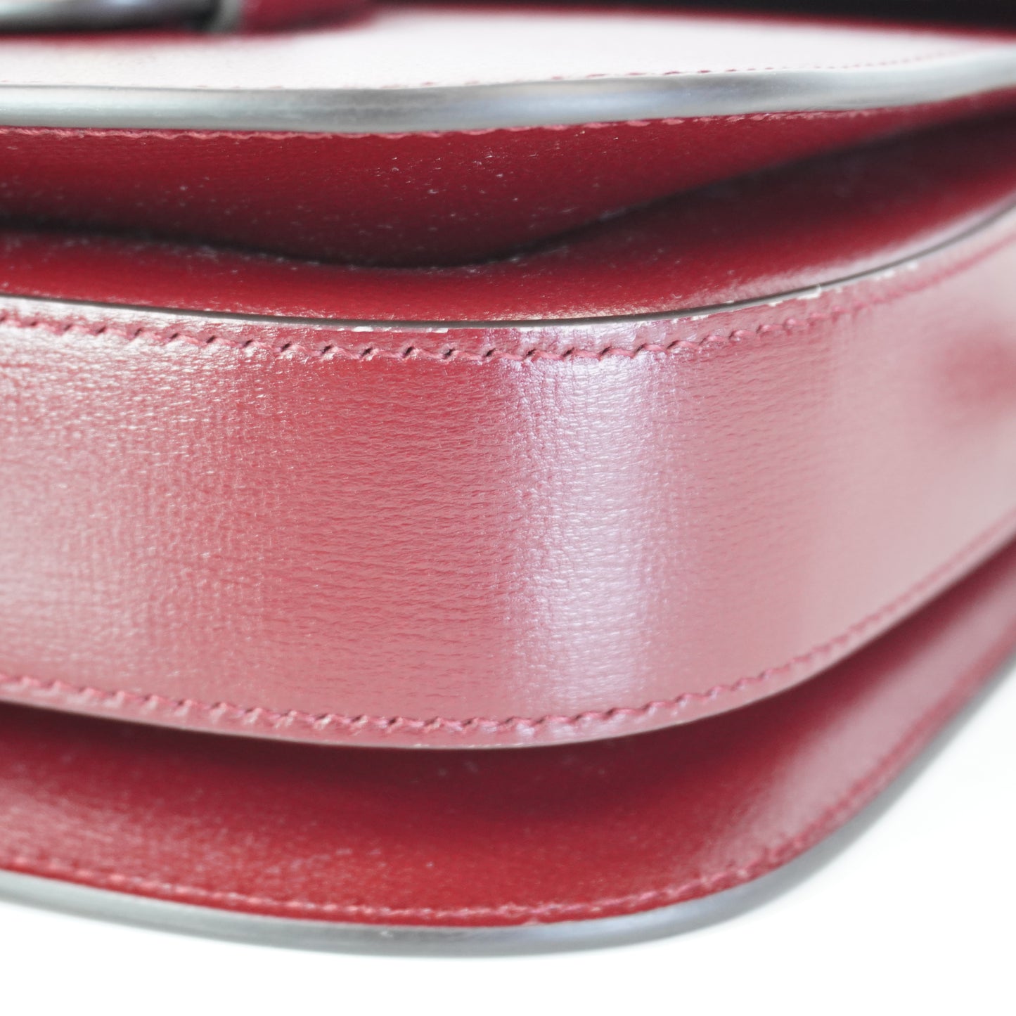 Gucci Horsebit Burgundy Medium GHW