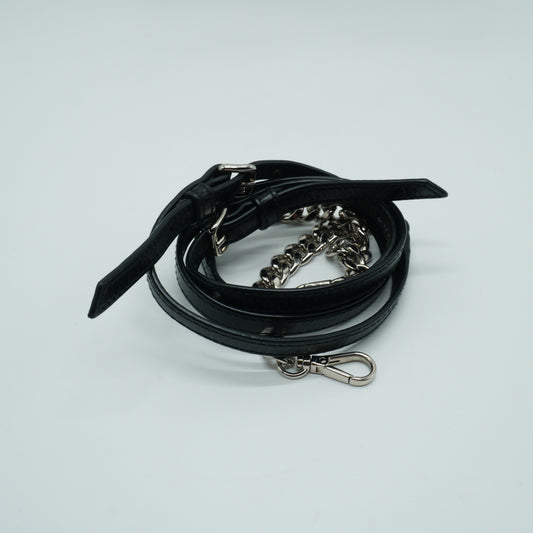 Miu Miu Black Matelasse Crossbody Bag Small SHW