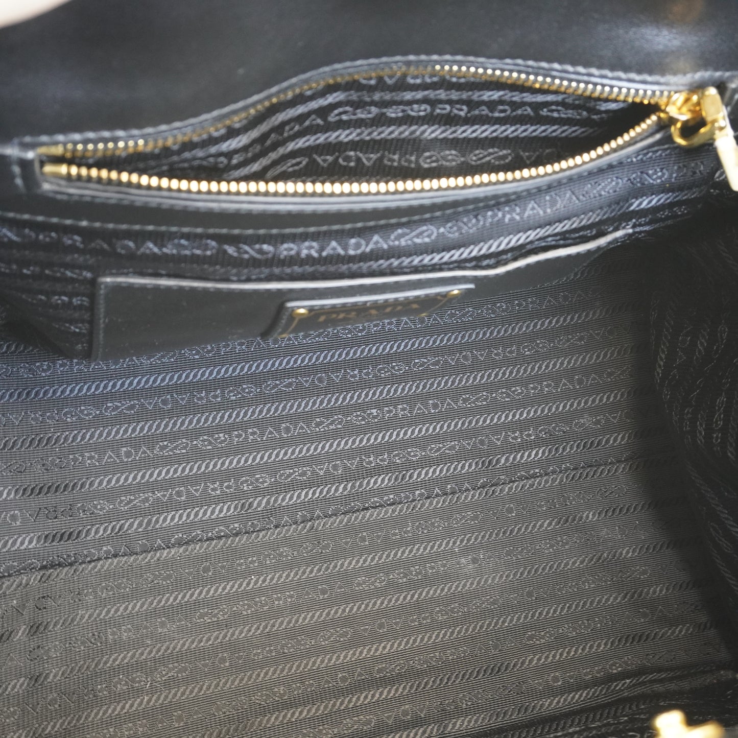 Prada Soft Calf Front Pocket Wing Convertible
