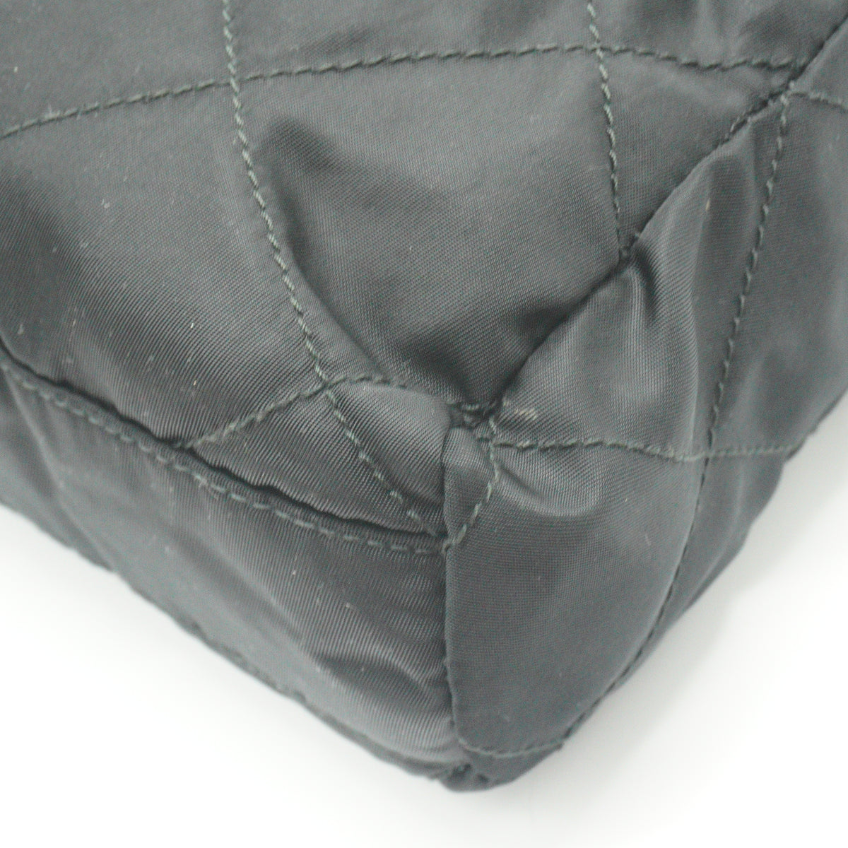 Prada Tessuto Nylon Chain Shoulder Bag