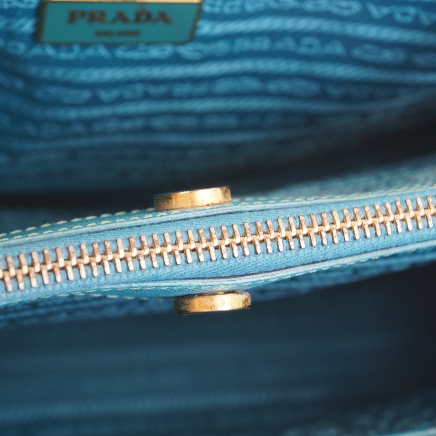 Prada Saiffiano Teal