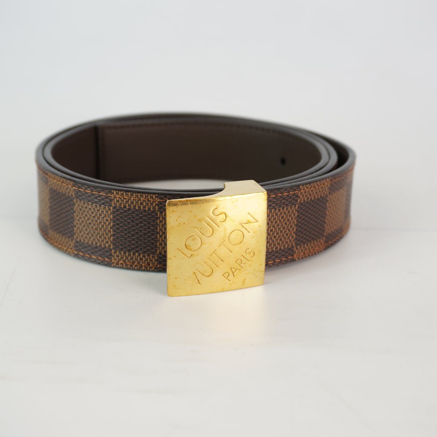 Louis Vuitton Belt Cienture Carre 34/35