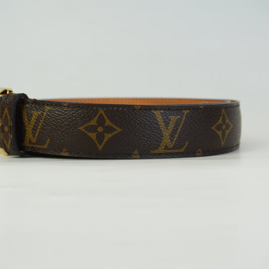 Louis Vuitton Ceinture Ellipse Belt 100/40 GHW