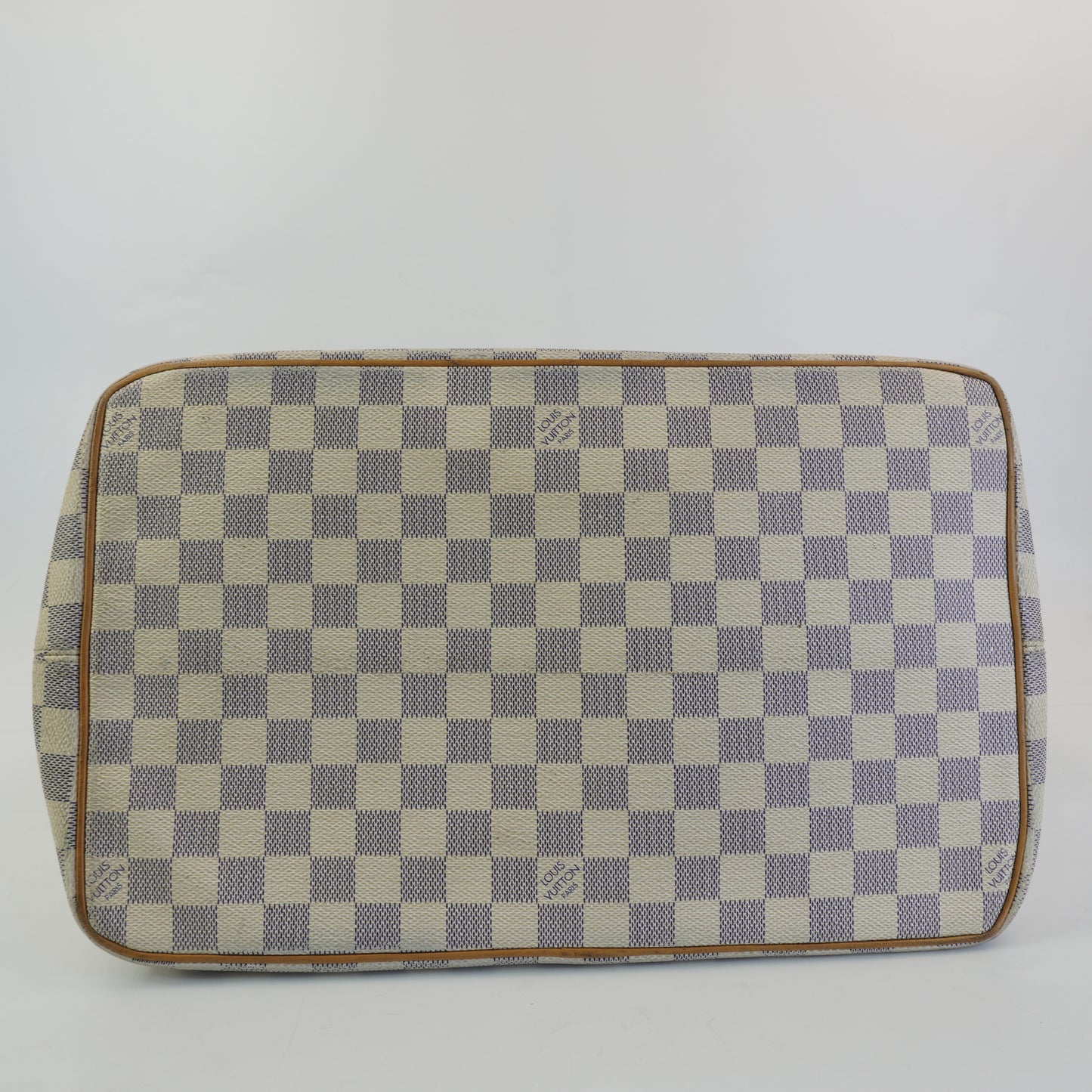 Louis Vuitton Damier Azur Saleya Tote Bag GHW Large